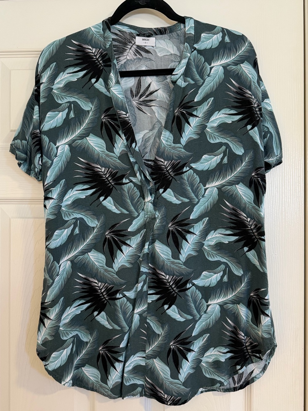 Mikoh Tropical Print top/coverup